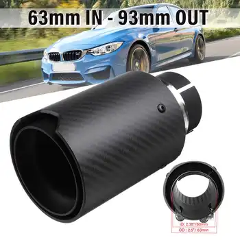 

Real Carbon Fiber 63mm/66mm Exhaust Muffler Tip Pipe For BMW F22 F23 F30 F31 F32 F33 F36 F10 F11 F12 F13 M Series
