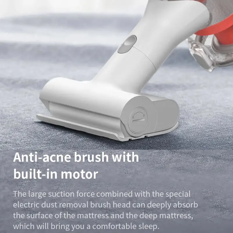 US $265.61 Xiaomi Mijia Handheld Cordless Vacuum Cleaner 1C 20KPA Strong Suction 10WRPM Brushless Motor Deep Mite Dust Removal Cleaner
