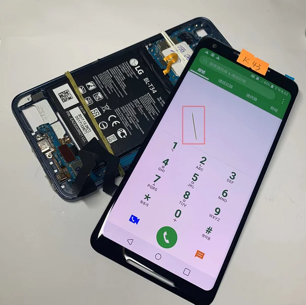 oled-дисплей OEM для Google Pixel 2 XL с немного дефектом точечной точки