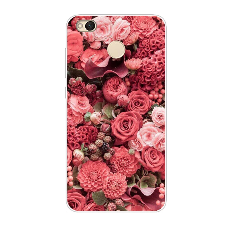 Чехол для Redmi 4X, силиконовый чехол для Xiaomi Redmi 4X, мягкий чехол из ТПУ, защитная задняя крышка для Xiaomi Redmi 4 X, чехол для телефона