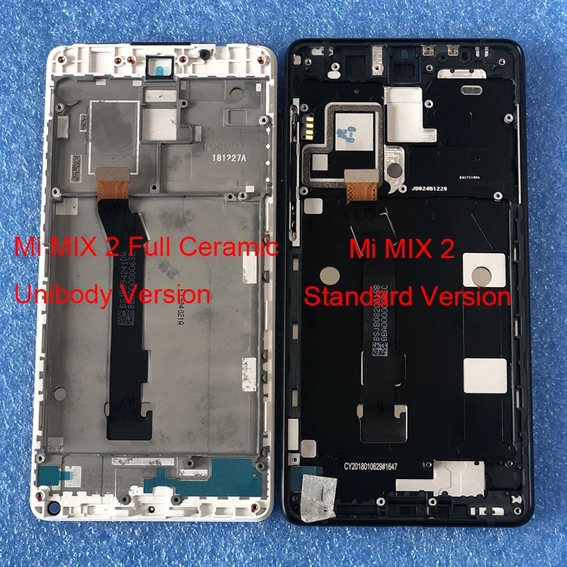 Для 5,9" Xiaomi mi X 2 Полный керамический Unibody версия Axisinternational ЖК-дисплей+ сенсорная панель дигитайзер Рамка