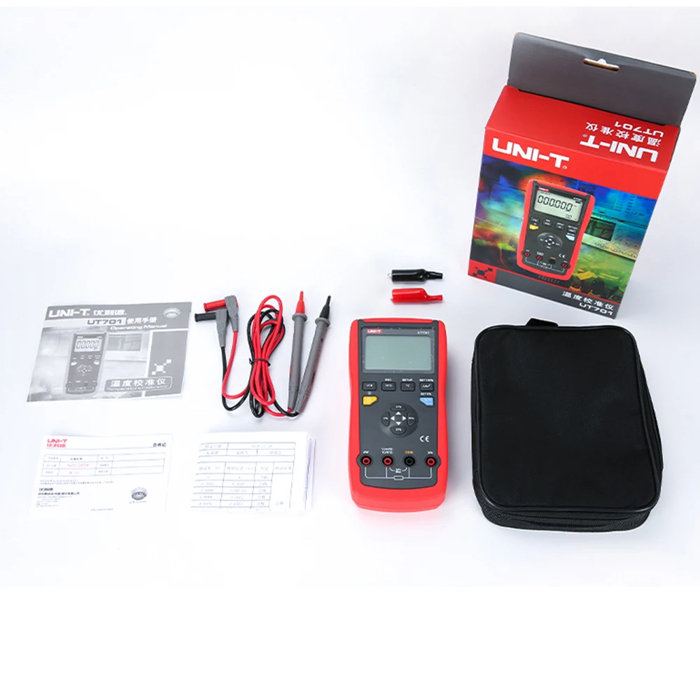 US $324.00 UNIT UT701 High Precision Thermocouple Temperature Calibrator Backlight Handheld Temperature Calibrator