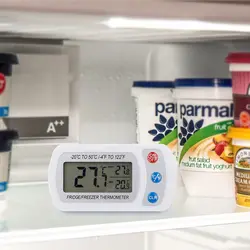 Прецизионный цифровой холодильник висячий термометр водонепроницаемый морозильная камера датчик температуры ЖК-20-50градусов измерения