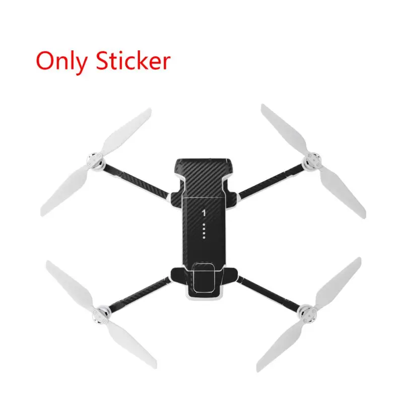 E 1 комплект ПВХ водонепроницаемый стикер для Xiaomi Fimi X8 SE Drone кожи протектор аксессуар A5YA - Цвет: E