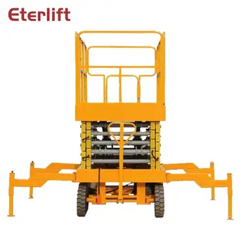 

14m easy car scissor lift operate mobile scissor lift hydraulic scissor lifts