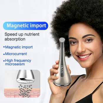 

magnetic force Beauty Instrument microcurrent face lift machine visage massage whitening device high frequency facial machine rf