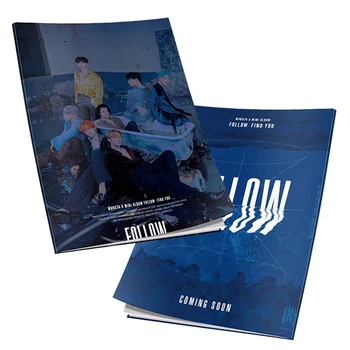 

Kpop Monsta X FOLLOW-FIND YOU Mini Photo Book Photography New Album Poster Picture