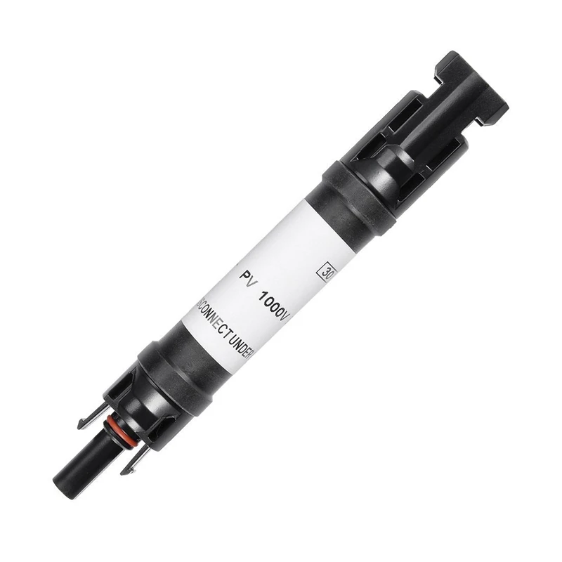 

1000V 30A Male/Female Solar Panel Cable Fuse Photovoltaic Connectors