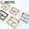 Meetee 1pc 40/45mm Pure Copper Belt Buckle Metal  Stainless Steel Pin Buckles Head DIY Pants Hardware Decoration Accessory ZK553 ► Photo 2/6