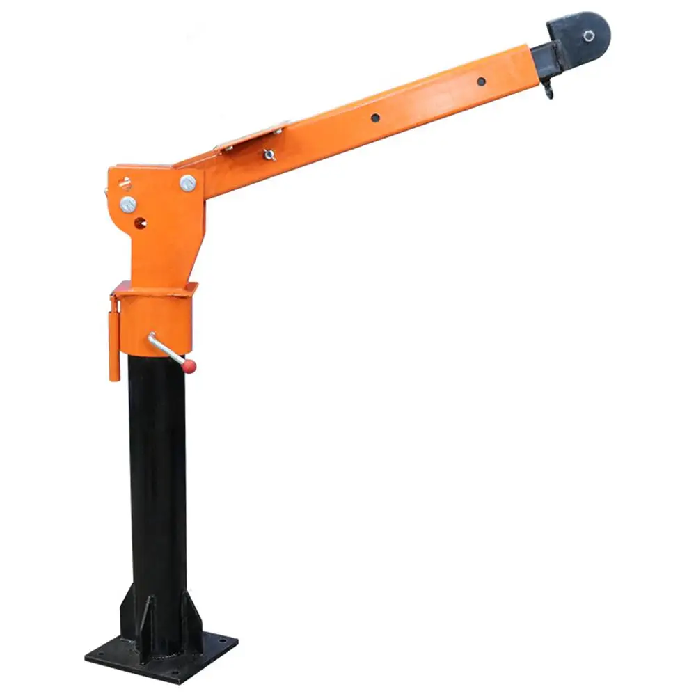 

Car Crane 500KG 12V24V 3000Lbs Truck Mounted Crane Lifting Machine Cantilever Hoist With Remoting Control And Handle