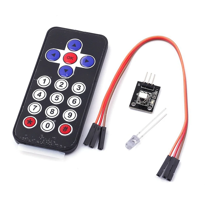 Инфракрасный модуль дистанционного управления беспроводной ИК приемник DIY Kit HX1838