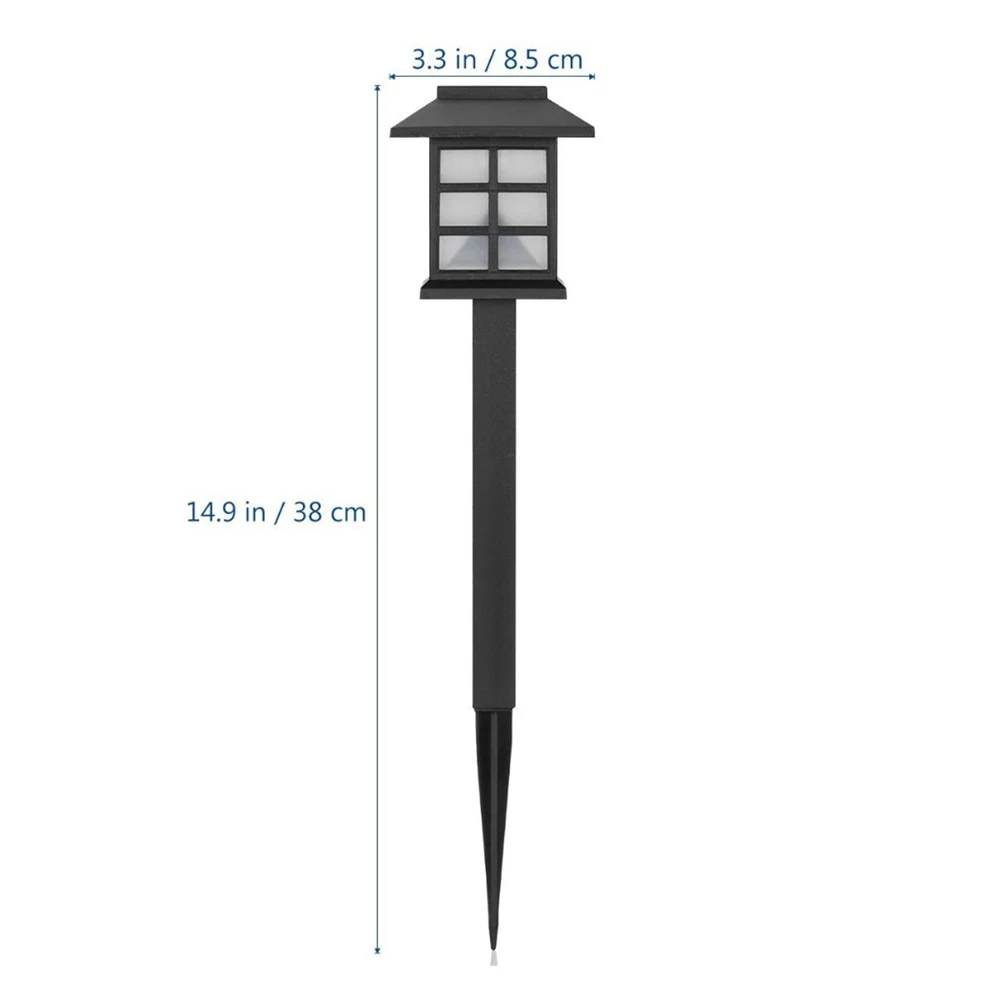 2 4 6 8pcs LED Solar Pathway Lights Waterproof Solar Lawn Lamps Outdoor Garden Landscape Path Yard Patio Walkway Light Dropship 11