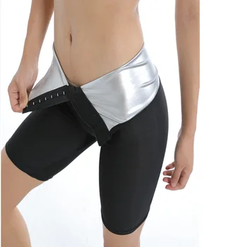 

Women's Waist Trainer Slimming Pants Gym Workout Hot Thermo Sweat Sauna Leggings Shapewear Tummy Control Fat Burning Pants