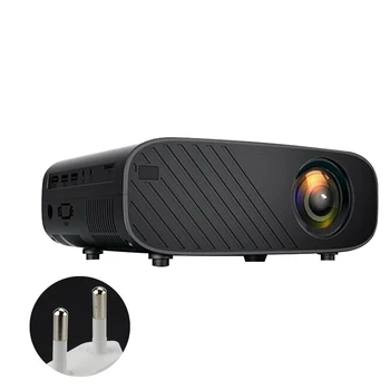 

Media Player Mini Portable ABS 12800 Lumens 3D Movie Video Infrared Remote Control Home Theater LED Projector 1080P HD Bedroom