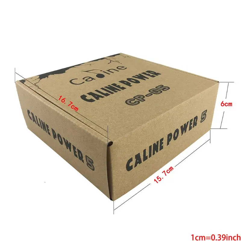 Caline CP-05 источник питания 10 выходная мощность для 9 V, 12V или 18V гитары педаль эффектов