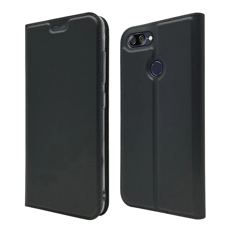 

Ultra Slim Magnetic Case For Asus Zenfone Max Plus M1 ZB570TL Flip Stand Cover with card slots Fundas Protective Shell