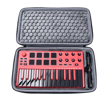 

Hard Case for Akai Professional Fire or MPK Mini MKII or MPK Mini Play Keyboard - Storage Travel Carrying Protective Bag