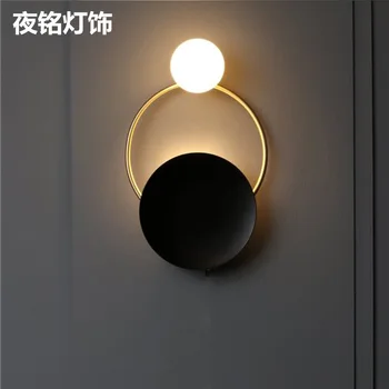 

Postmodern Crystal Wall Lamp Gold Wall Sconce Lights Ac110v 220v Fashion Luxury Lustre Living Room Bedroom Light Fixtures