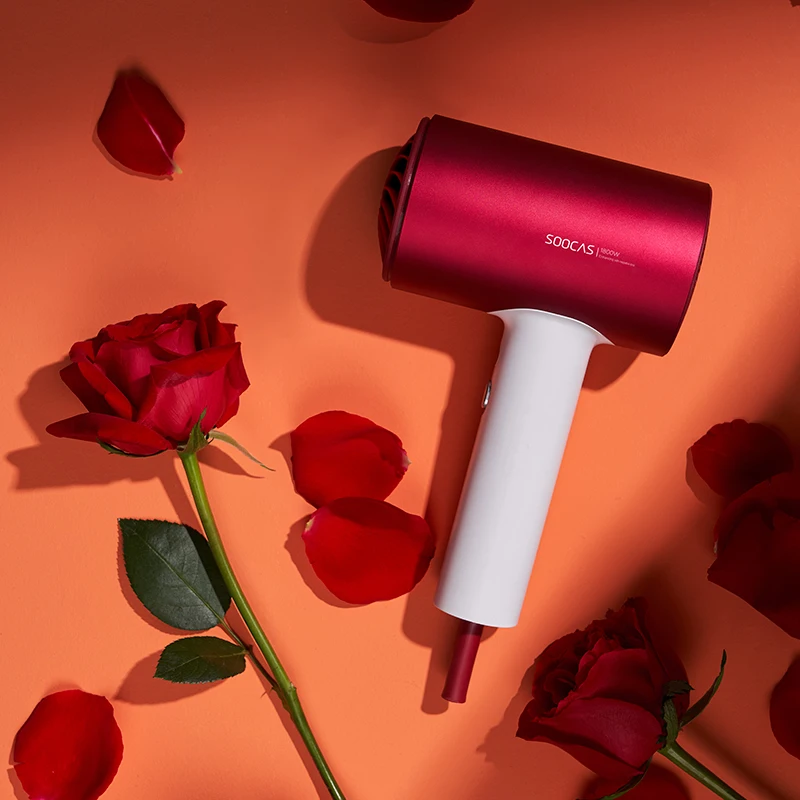 Soocas H5 Negative Ion Hair Dryerprofessional Blow Dryer Aluminum Alloy Powerful Electric Dryer