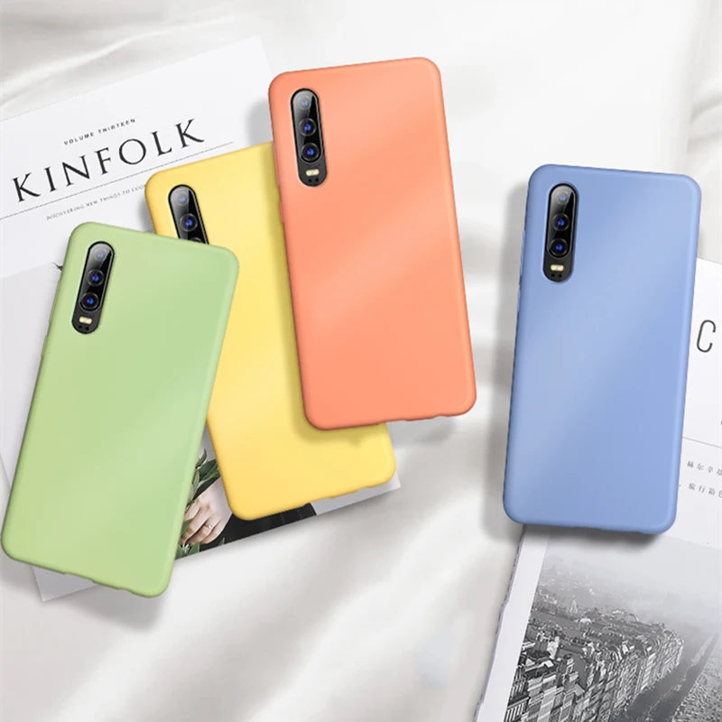 Оригинальный чехол для huawei P20 P30 Коврики 20 Y7 Pro Y9 Y5 Y6 2019 на Honor 8X вид 10 9 lite 8A жидкий