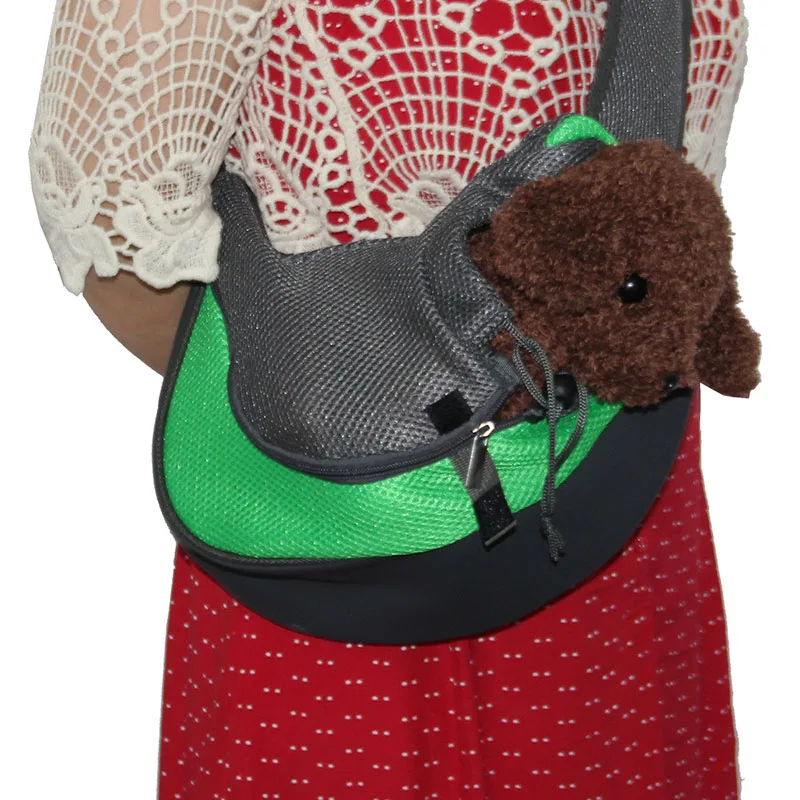 Pet слинг маленькие собаки, кошки Слинг Сумка спереди пакет груди на плечо для путешествий, сумка, кошки, собаки, XH8Z