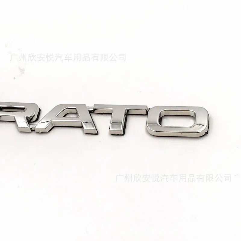 Cerato задний Авто Логотип Dongfeng Yueda Kia после слова знак слова пластина Хвостовая дверная табличка Cerato буквенный знак