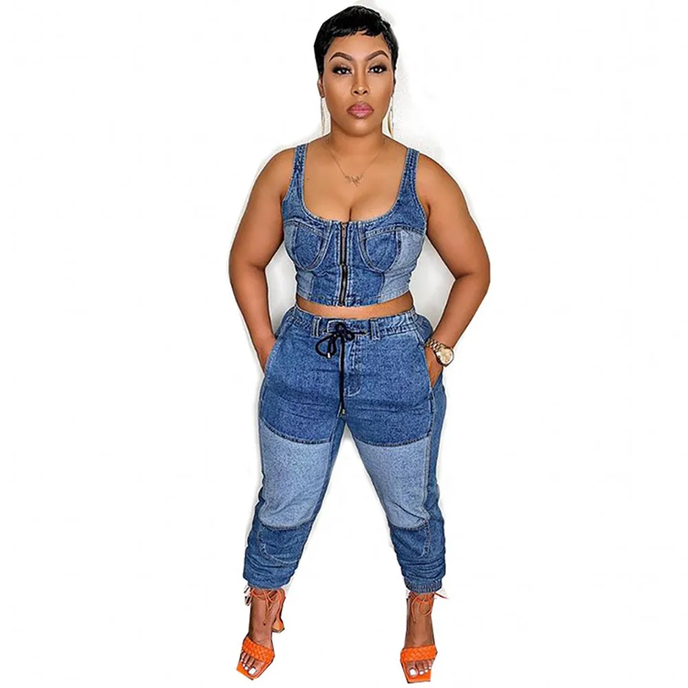 Denim 2 Piece Women