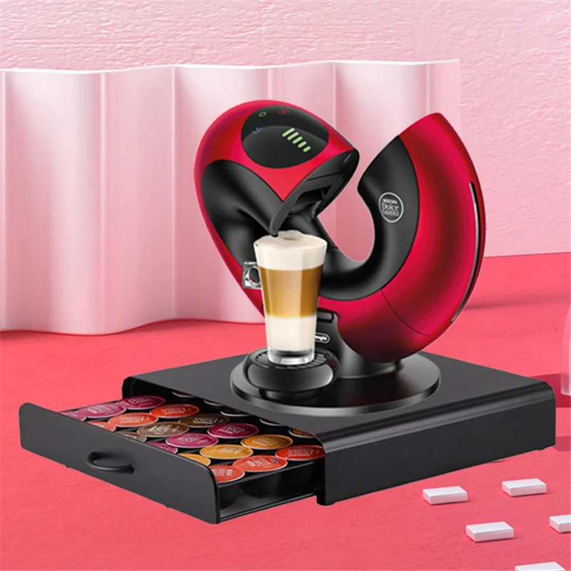 Coffee Holder Capsule Shelves For Dolce Gusto Pods Drawers Capsules Holder Storage Stand Rack Organizer Coffeeware Sets