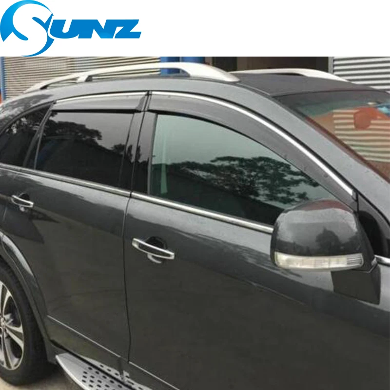Боковых окон для Chevrolet Холден CAPTIVA 2013 Vent Оттенки Защита от солнца дождь дефлектор гвардии SUNZ