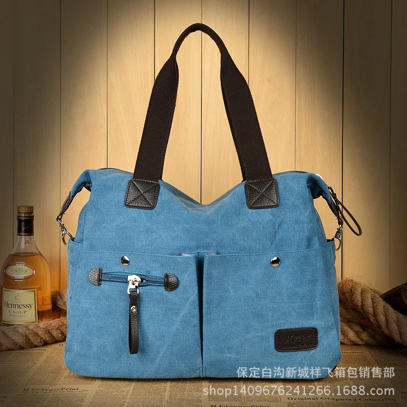 

2016 Autumn And Winter New Style Canvas Bag Women's Korean-style-Style Crossbody Bag Retro Fashion Handbag
