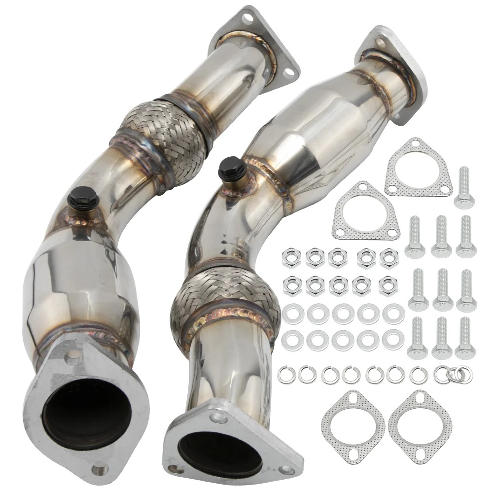 Test Pipe Antireversion Exhaust Pipes Decat Testpipe For Nissan 350z