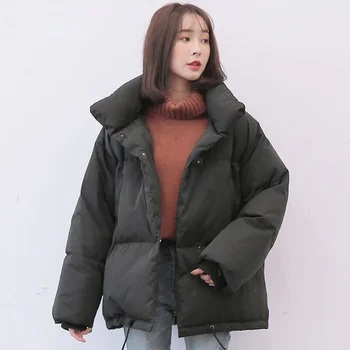 

Winter Coat Women 2019 White Duck Down Parkas Warm Snow Short Coat Outwear Female New Fashion Winter Jacket Women