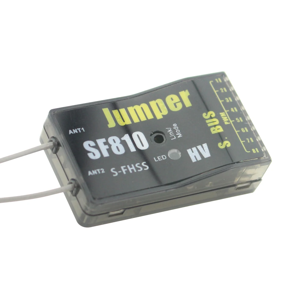 

Jumper SF810 8CH Full Range S-FHSS Receiver w/ SBUS PWM Output FPV Drone Racing