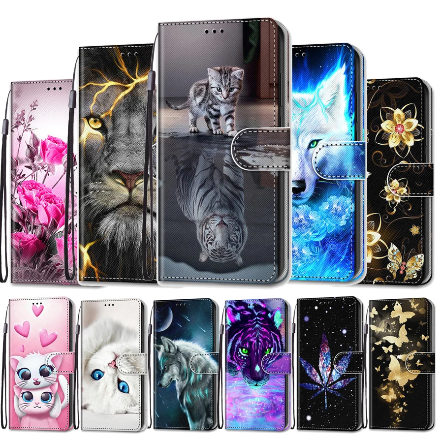 Чехол для Asus ZenFone Max Plus M1 ZB555KL ZB570TL Pro ZB601KL M2 ZB631KL ZB633KL кожаный откидной Чехол-бумажник