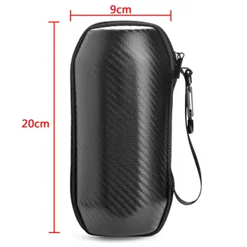 

High Quality Carbon Fibre Storage Bag Travel Carrying Case for J-BL FLIP ESSENTIAL Speaker R9UB