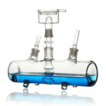 

MP5 straight pipe bottle shower water pipe hookah accessories water bong oil burner glass pipe