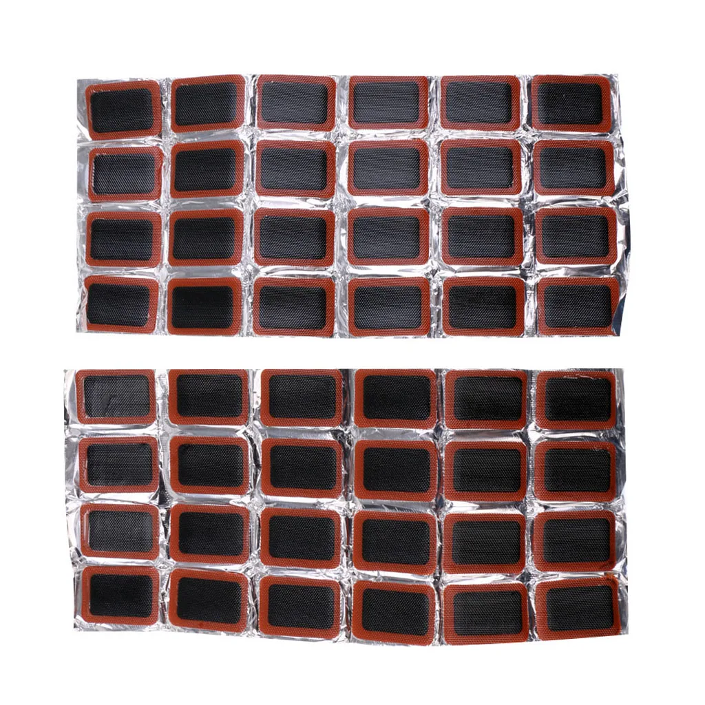 48 Bike Puncture Patches Bicycle Tire Inner Tube Repair Glue Kits Tyre Tools 48 Bike Puncture Patches Bicycle Tire Inner Tube Repair Glue Kits Tyre Tools