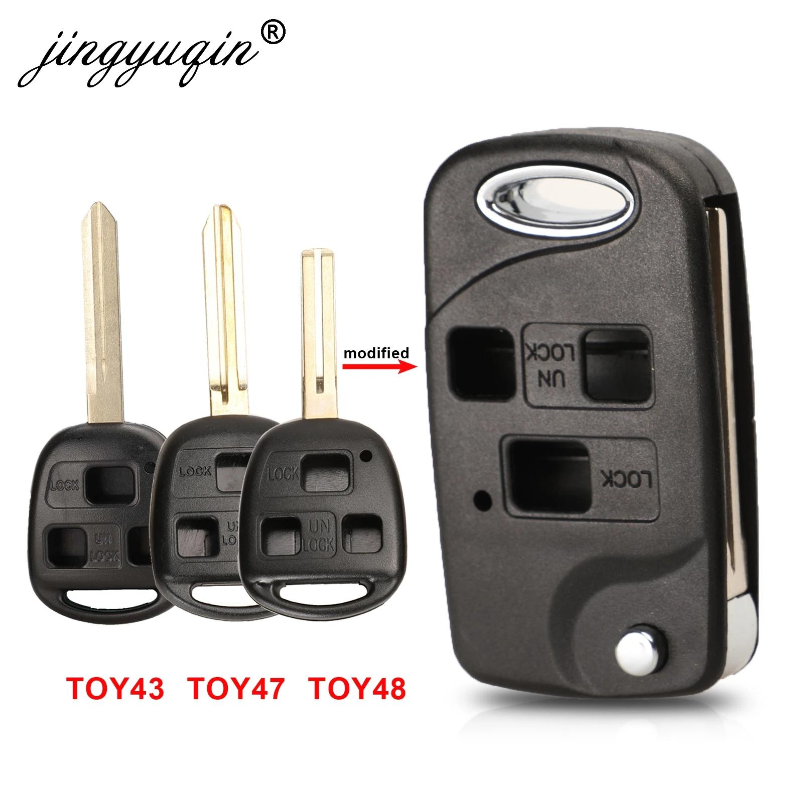 Portachiavi-pieghevole-a-distanza-per-auto-Fob-Shell-3-pulsanti-per-Toyota-Celica-Avensis-RAV4-Prado.jpg Portachiavi pieghevole a distanza per auto Fob Shell 3 pulsanti per Toyota Celica Avensis RAV4 Prado Camry Land Cruise TOY43 TOY47 TOY48 - Portachiavi pieghevole a distanza per auto Fob Shell 3 pulsanti per Toyota Celica Avensis RAV4 Prado