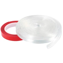 Прозрачная угловая защита, угловая защита для детской мебели, защита для края стола, мягкий силиконовый бампер, полоса с для кабины