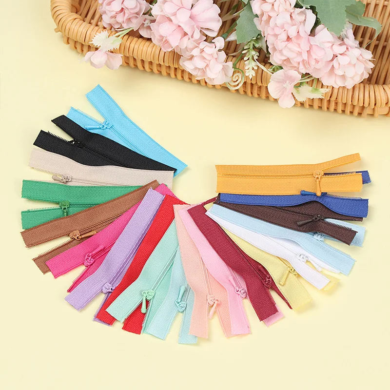 5 Pcs Mini Zipper for DIY Handmade Sewing Doll Clothing Zippers Scrapbooking Garment Applique Clothes Accessories | Дом и сад