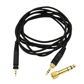 

Connector Audio Adapter Flexible Headphone Cable Stereo Portable Accessories Replacement Sound Gaming For Shure SRH440 840 940