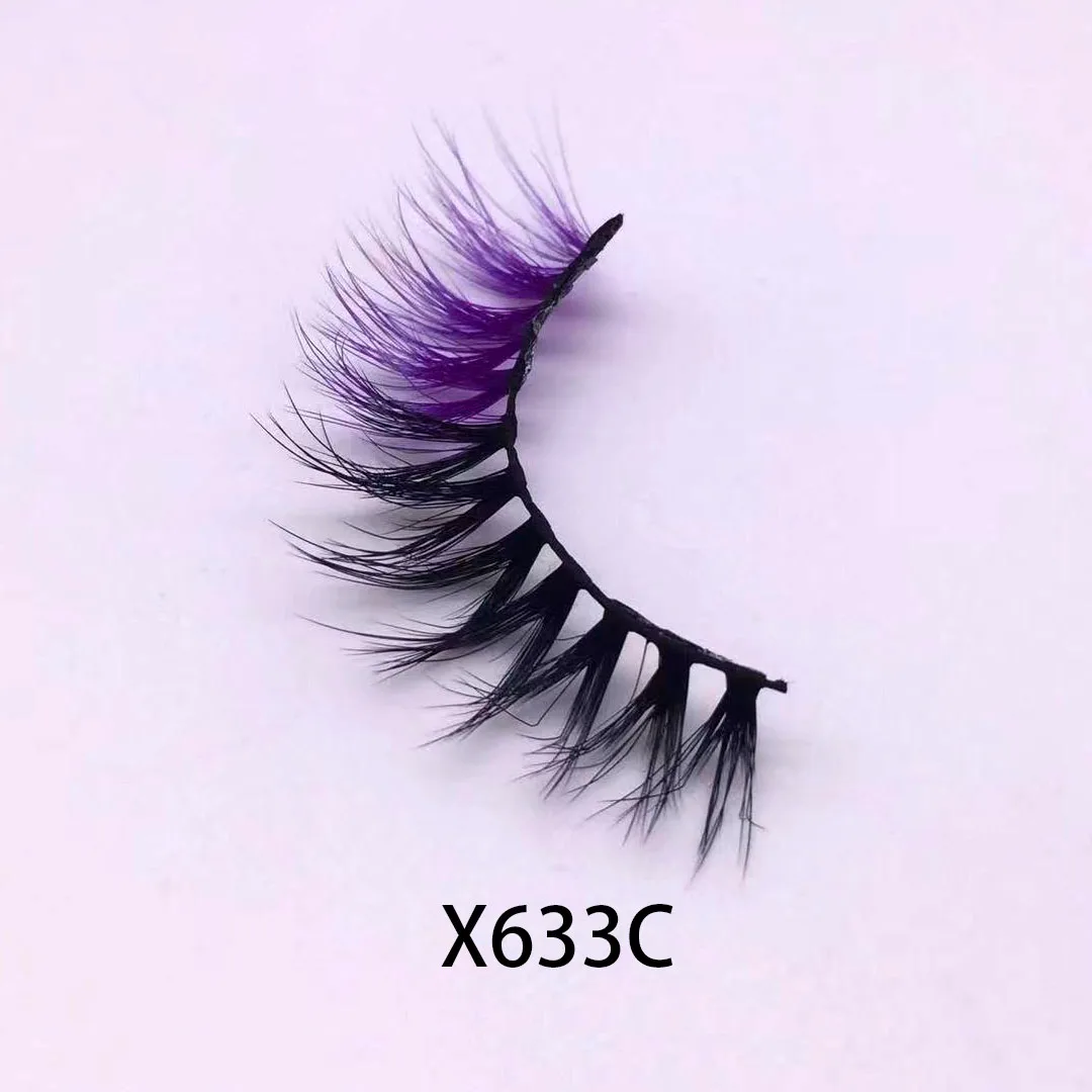 AMAOLASH 3d Color False Lashes Natural Long Colorful Eyelashes Dramatic Makeup Fake Lash Party Colored For Cosplay Halloween -Zentai shop online Hefb47d8bafd24303abde4f8728b528b3A.jpg