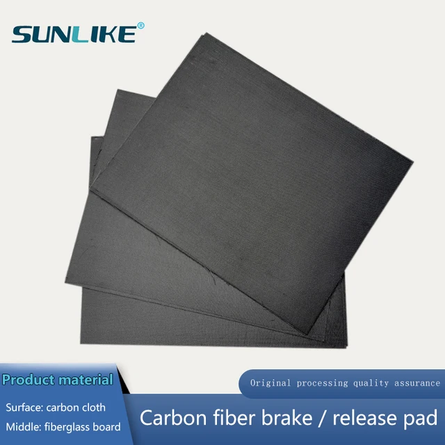 Customized CNC Cutting 1pcs Carbontex  Drag Washer For Fishing Reels Carbon Fiber 1.0mm 5