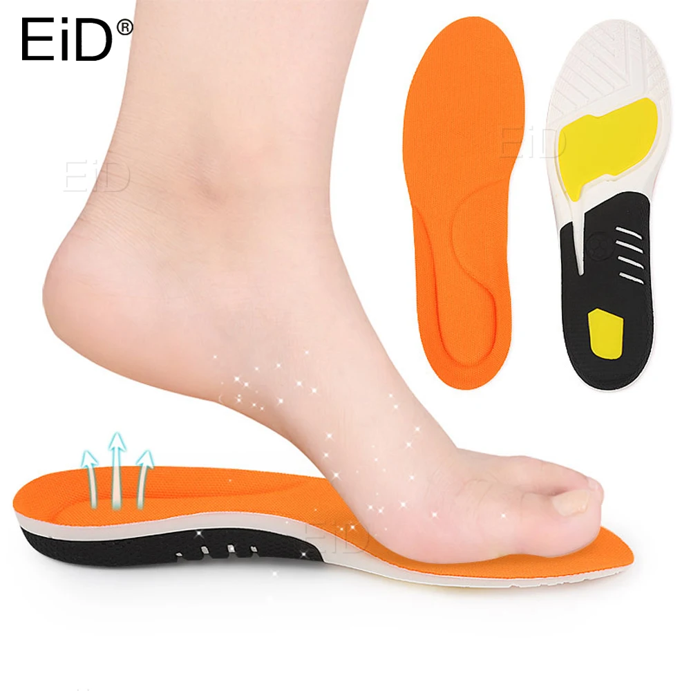 Eid Sport Orthotic Insole For Running Flat Feet Men Women Orthopedic ...