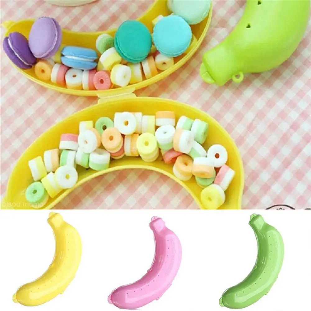 

GloryStar 1pc Portable Cute Fruit Banana Protector Box Holder Storage Box