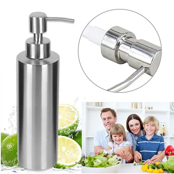 

Stainless Steel Kitchen Soap Dispenser Liquid Bathroom Bottle Detergent Bottle Lotion Classic 350ml Liquid Soap Dispensers
