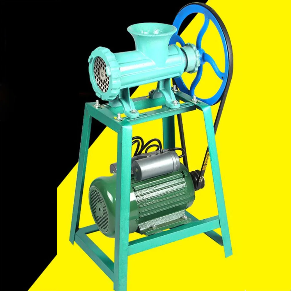 

100Kg/H Electric Grinder 50HZ Commercial Big Grinder Bone Chicken Bone Fish (With Engine 220V ) Pig Grinder Meat Grinders #32