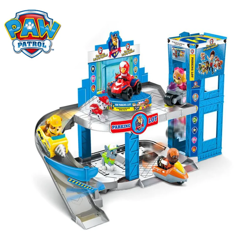 Paw Patrol собака пластиковый игровой набор обсерватория игрушки Patrulla Canina игрушка с голосом фигурки модель игрушки детские игрушки подарки - Цвет: D NO BOX