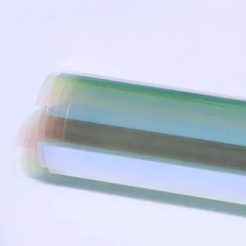 

SUNICE Self-adhesive Anti-UV Window Film Building Glass 80% VLT Chameleon Solar Tint Protection Skin Easy to Install 50cmX800cm