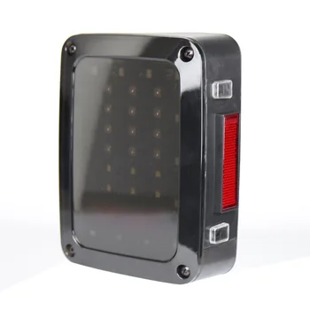 

2pcs LED Tail Lamp Smoked Taillight Reversing Lamps Turning Signal for Jeep for Wrangler First Generation Car Driving Hot